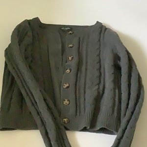 super pretty dark green wild fable fall sweater